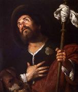 Bernardo Strozzi St Roch France oil painting artist